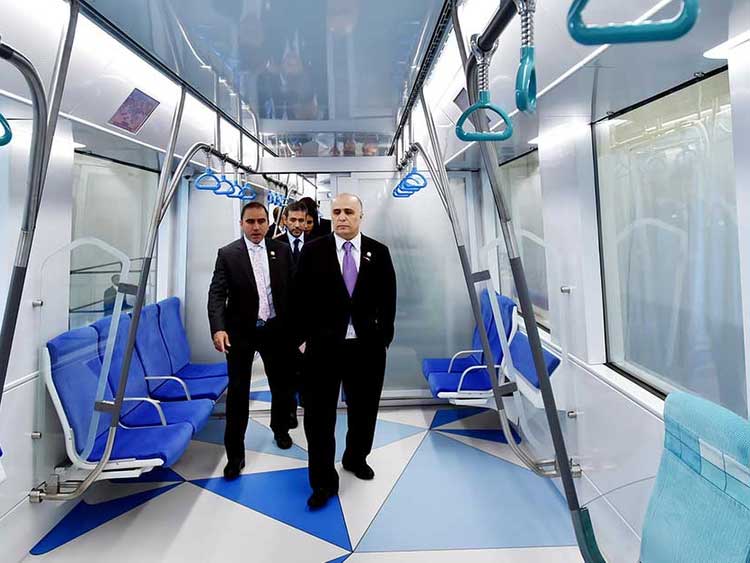 قوانین مترو دبی dubai metro