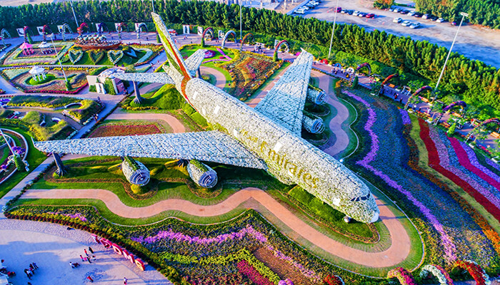 گلو گاردن دبی بزرگترین باغ گل دنیا