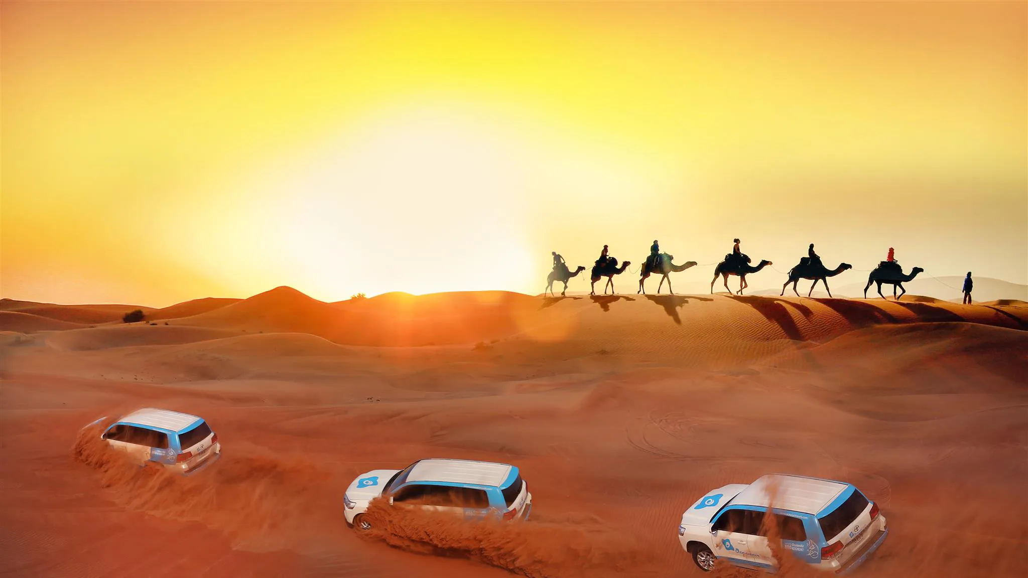 سافاری در صحرای هیجان انگیز دبی