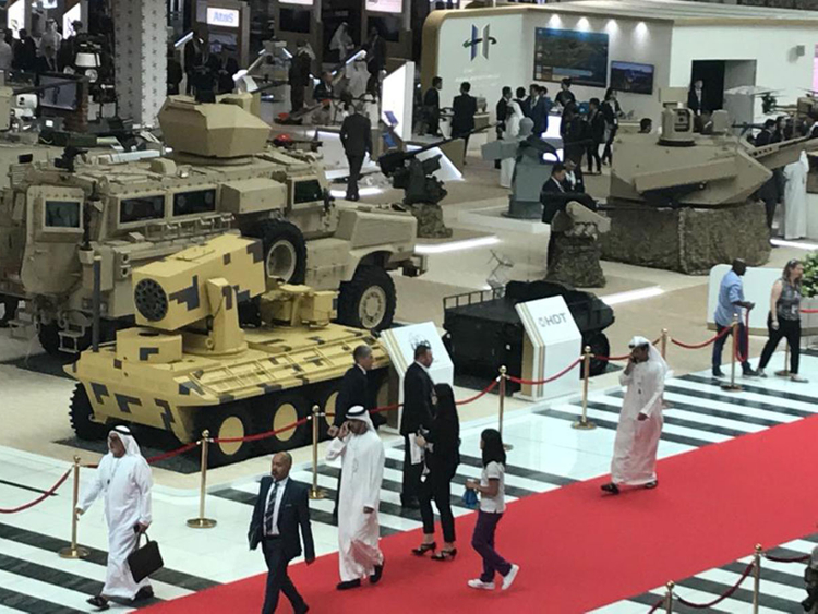 نمایشگاه نظامی دبی idex