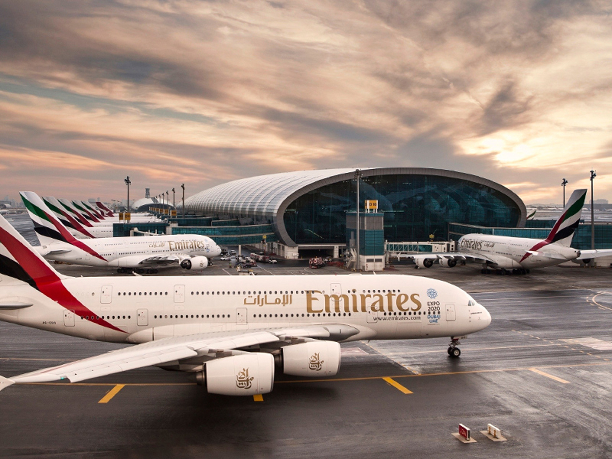 دبی امارات متحده عربی فرودگاه هواپیما