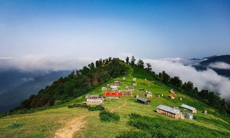 طبیعت زیبای ماسال در فصل بهار