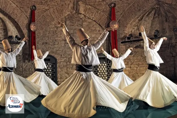 رقص سماع در مراسم مولانا