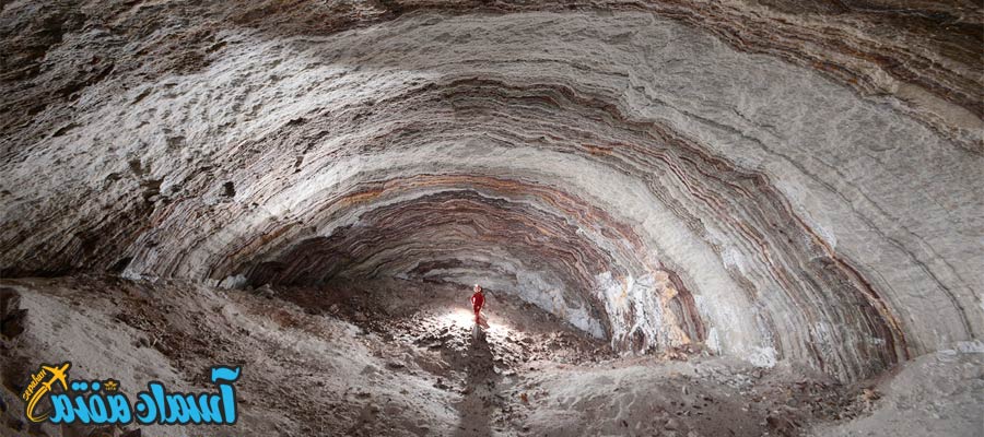 غار نمکدان قشم طولانی ترین غار نمکی جهان