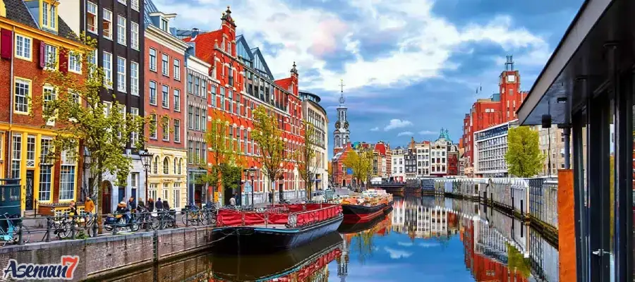 آمستردام شهری با تاریخ و فرهنگ غنی در هلند
