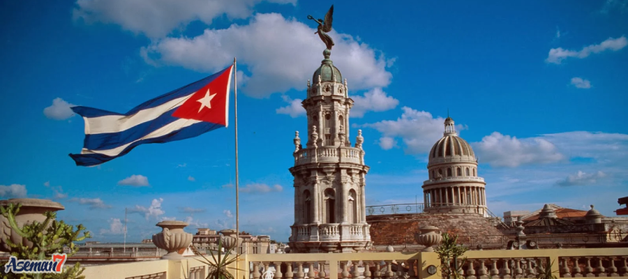 کوبا کشور جزیره‌ای در دل دریای کارائیب