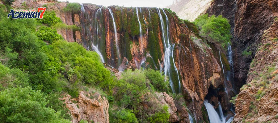 آبشار پونه زار | نگینی در دل طبیعت اصفهان